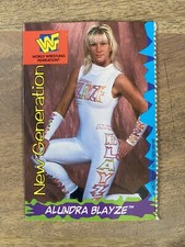 Alundra Blayze 1995 GOOD HUMOR WWF WRESTLING ICE CREAM CARD