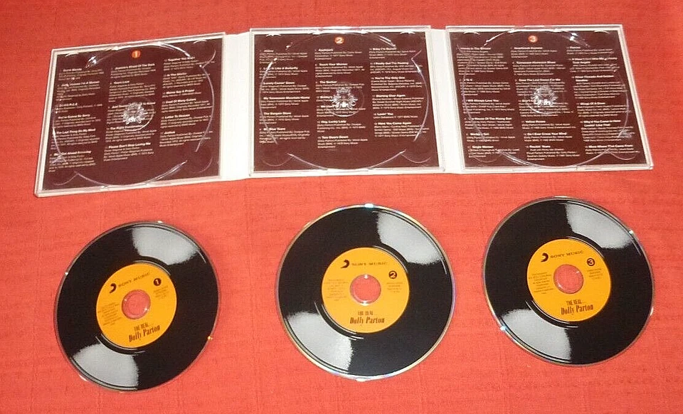 DOLLY PARTON REMASTERED CD X 3 IN TRIFOLD DIGIPAK - THE REAL...DOLLY PARTON - Image 2 of 4