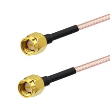 Bingfu SMA Male to SMA Male RF Coaxial Pigtail Cable RG316D 60cm Extension Cable