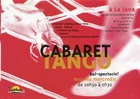 Brochure Pub Cabaret Tango A LA JAVA 105 rue du Faubourg du Temple PARIS