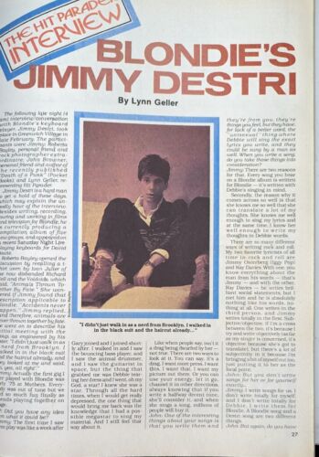 HIT PARADER Magazine August 1980 Aerosmith, Clash, Zz Top, Police, Pink Floyd - Picture 8 of 18