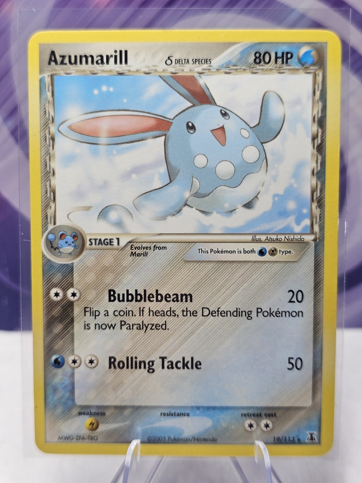 Azumarill (Delta Species) 19/113 Delta Species Regular NM
