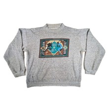 Vtg Nike Sweatshirt Mens Large 80s Bo Jackson Baseball Football USA Hit  Run