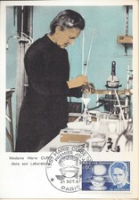CARTE MAXIMUM 1er JOUR - N° 1533 - MARIE CURIE