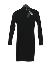 New Look Bodycon Midi Dress UK6 in Black