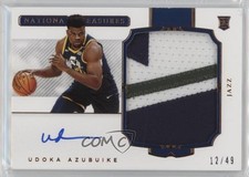 2020 National Treasures Horizontal Bronze 12/49 Udoka Azubuike Patch Auto 1cc7