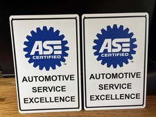 2-ASE CERTIFIED AUTOMOTIVE SERVICE EXCELLENCE...