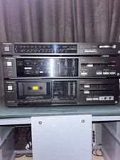 Vintage Technics Hifi Stereo System Stack - Tuner, Amplifier And Cassette Deck