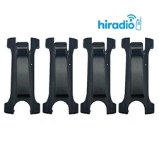 4-Pack Rugged Belt Clip Holder for SL1M SL2M SL300 SL3500e Two Way Radio Black