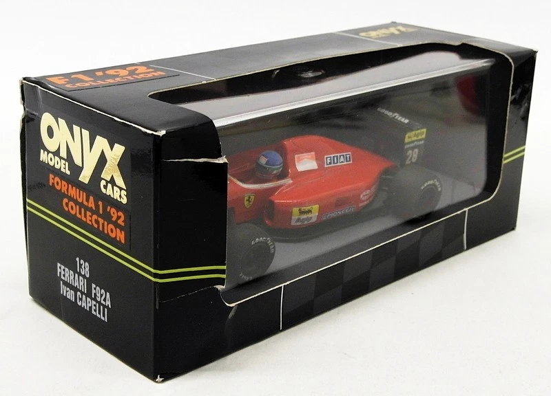 Onyx 1/43 Scale Diecast 138 - F1 '92 Ferrari F92A - #28 I.capelli - Image 3 of 3