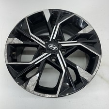 2024 - 2025 HYUNDAI SONATA 17X7 ET48 BLACK RIM WHEEL OEM 52910-L1610