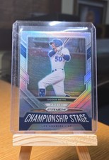 2021 Panini Prizm - Championship Stage Mookie Betts #CS5 Silver Prizm