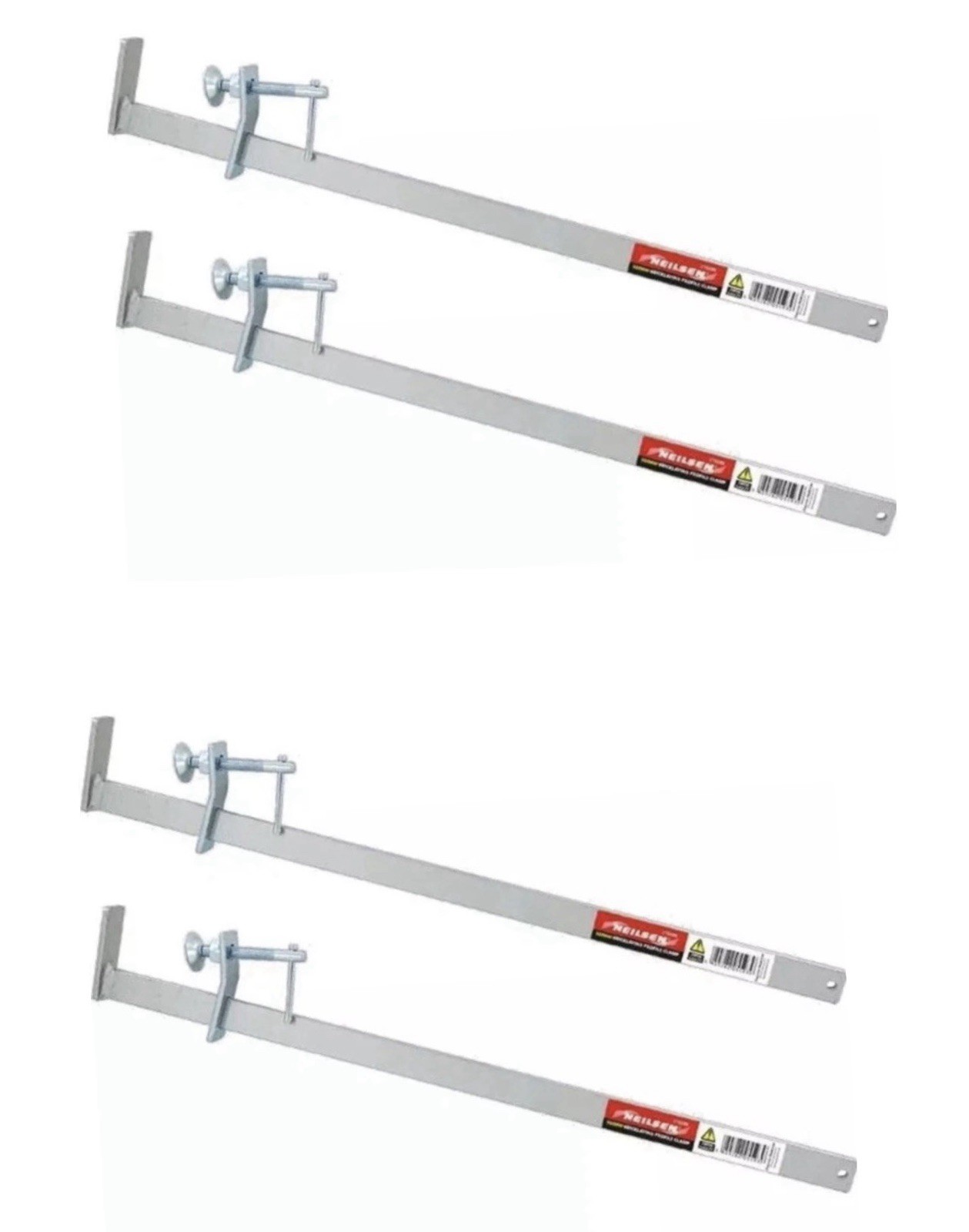 4pc Bricklaying Profile Clamp Brick Tongs DIY Clamps 560mm  | 5593