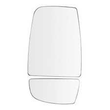 Driver Left Side Upper Lower Mirror Glass Upper Lower - Driver Side Left