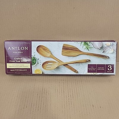 Analon High Performance Teak Wood Kitchen Tool Set