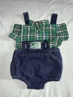 Vintage Cabbage Patch Kids/Doll Clothes  JEAN SHORT JUMPER (315)