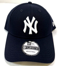 New York Yankees MLB NE The League Adjustable Hat~ Navy/White