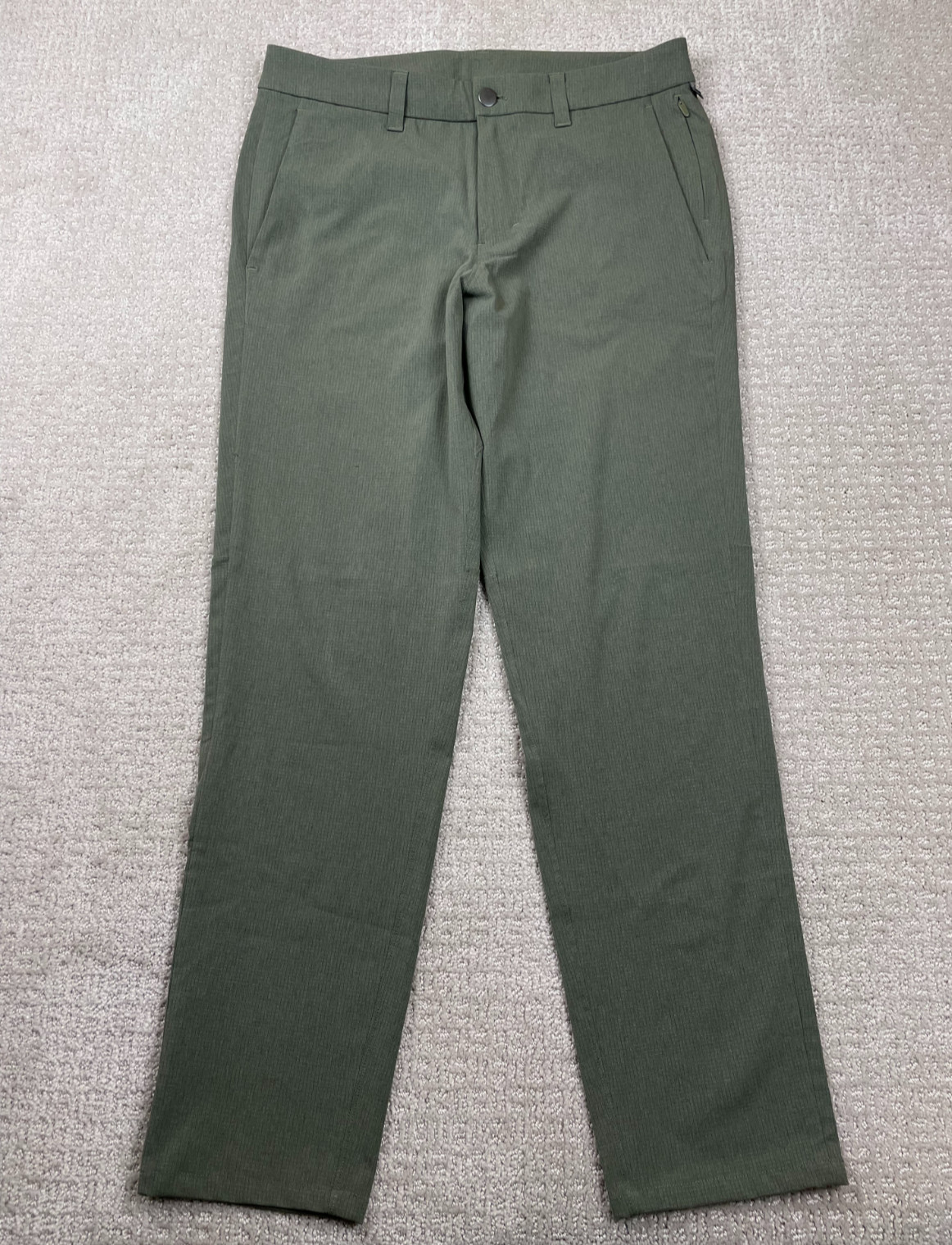 Lululemon Pants Mens Size 30 Green Ventlight Commission Slim Fit Stretch M5AF5S
