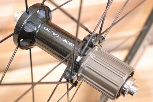 Juego de ruedas tubulares de carbono para bicicleta de carretera Shimano... - Imagen 8 de 9