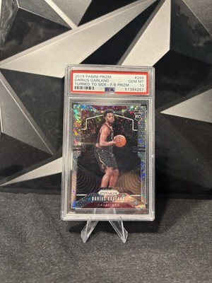 Panini 2019-20 Prizm Darius Garland Rookie Var Facing Left #288 PSA Fast Break