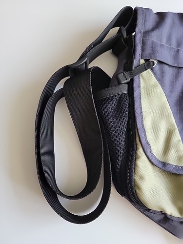 Eddie Bauer Cross Body Bag Green Grey Adjustable Strap 10x12" - Picture 4 of 10