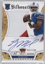 2013 Panini Crown Royale Silhouettes Auto 47/299 EJ Manuel #209 Auto 2n9