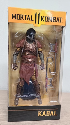 McFarlane Toys Mortal Kombat Kabal  Action Figure Articulated Damage Package