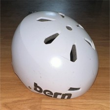 Bern Hard Hat Skateboarding Helmet White Protective Gear Adult Size