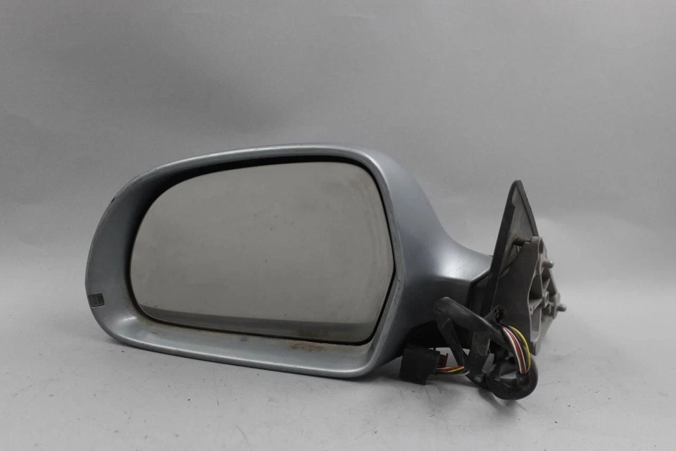 左驱动侧视图银色门镜适用于 2009 - 2010 年奥迪 A3 原始设备制造商 #3962 — 第 3/4 张图片