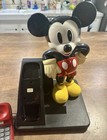 Vintage Disney Mickey Mouse Desk Telephone AT&T 210 Red Corded Phone Works — photo 3