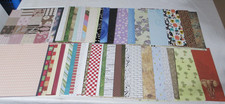 50 Sheets Mixed Lot of 12 x 12 Scrapbook Paper