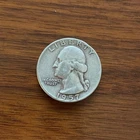 1957 Washington Silver Quarter - 90% Silver