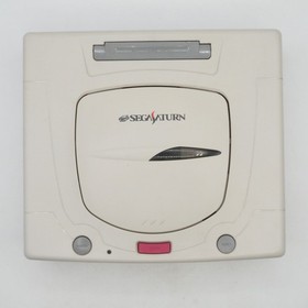 Sega Saturn White Console Japan Bundle 2 Controllers 5 Games Daytona USA NTSC-J