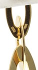 18k Yellow Gold ROBERTO COIN Chic & Shine Oval Link Dangle Earrings — photo 7