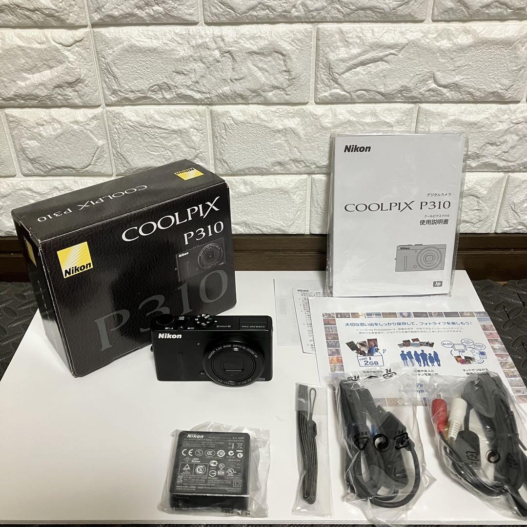 Nikon COOLPIX P310 Black 16.1MP Digital Camera English Nikon COOLPIX P310 Black 16.1MP Digital Camera English