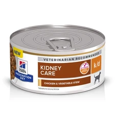 Hill's Prescription Diet k/d Kidney Care Chicken & Veg Stew Wet Dog Food, 24x 5.