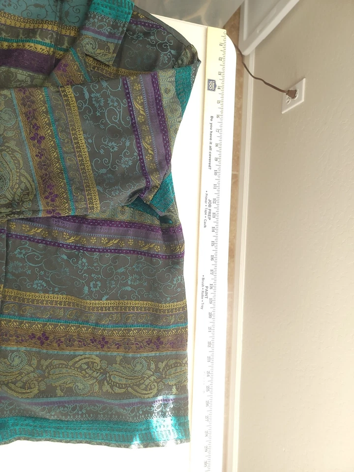 Chaqueta Blazer Mirasol Barroco Renacimiento De Colección Para Mujer’s XL Almohadillas para el Hombro Foto 3 de 4