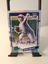 2023 Panini Optic Parker Messick Rated Prospect Mojo Silver Prizm Auto # 1/25 