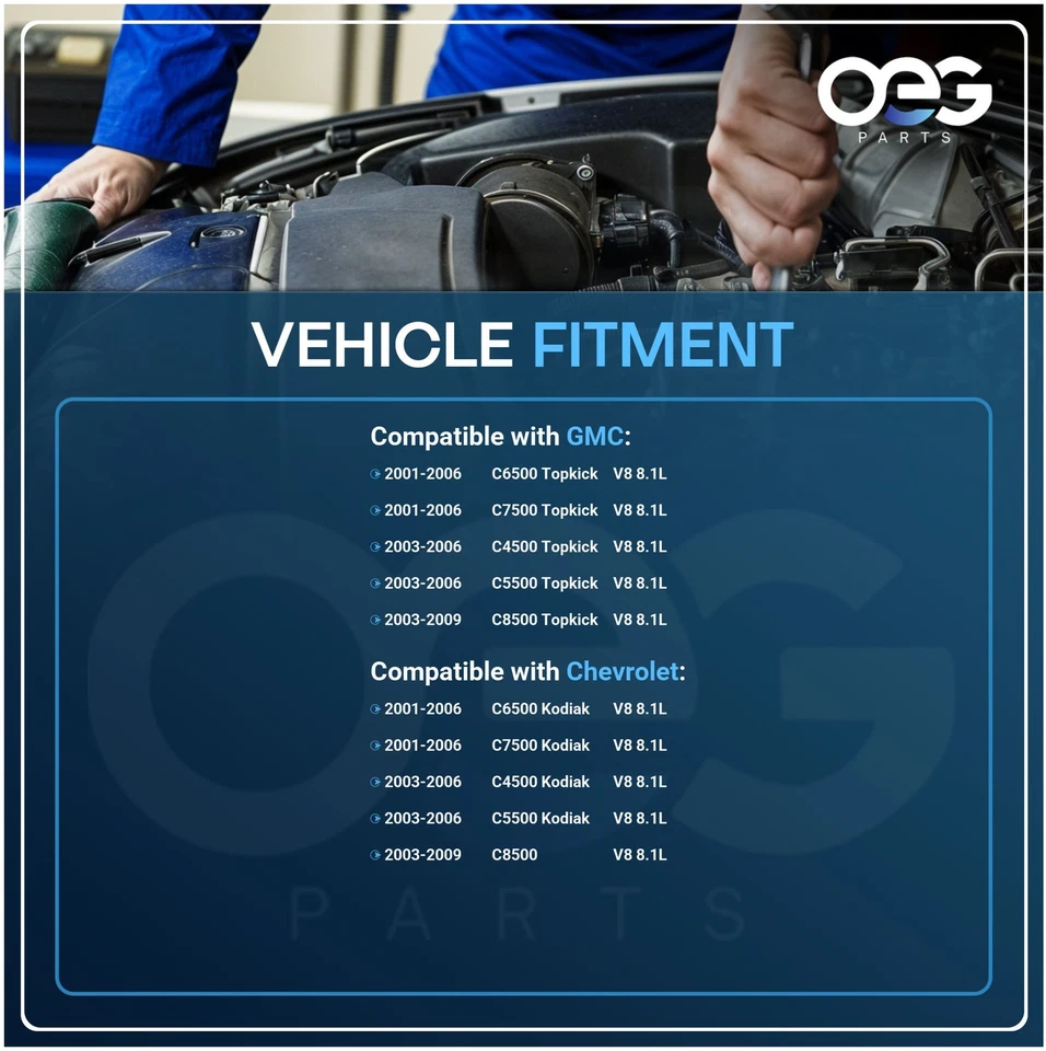 Nuevo arranque 12V para Chevrolet C7500 C6500 Kodiak 8,1L 2001-2006 1406037 140-6032 Foto 4 de 4
