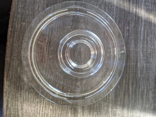 PYREX FLAMEWARE 9-CUP COFFEEPOT CLEAR GLASS LID 7759-C FITS 7759-B NEW OLD STOCK