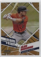 2021 Topps Stadium Club Chrome Beam Team Gold Refractor 48/50 Alex Bregman qc6