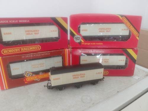 5 HORNBY 6 RAD LMS ISOLIERTE MILCHTRANSPORTER 4 VERPACKT 00021 | Condition: Used