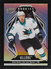 2022-23 Upper Deck Allure Rookies Adam Raska #117 0z3d