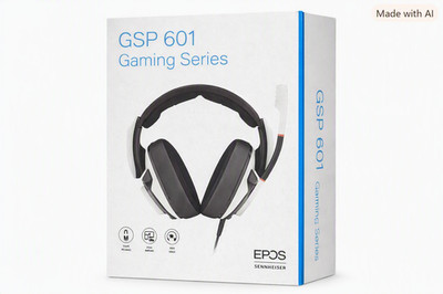 EPOS Sennheiser GSP 601 Gaming Headset   wie neu   wired   inkl. Zubehör