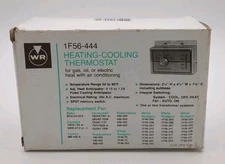 NOS White Rodgers Gas Oil Or Electric HVAC Thermostat 1F56-444