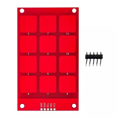 Electronic Touch Control Module 12Keys Touch Sensors Module High Accuracy