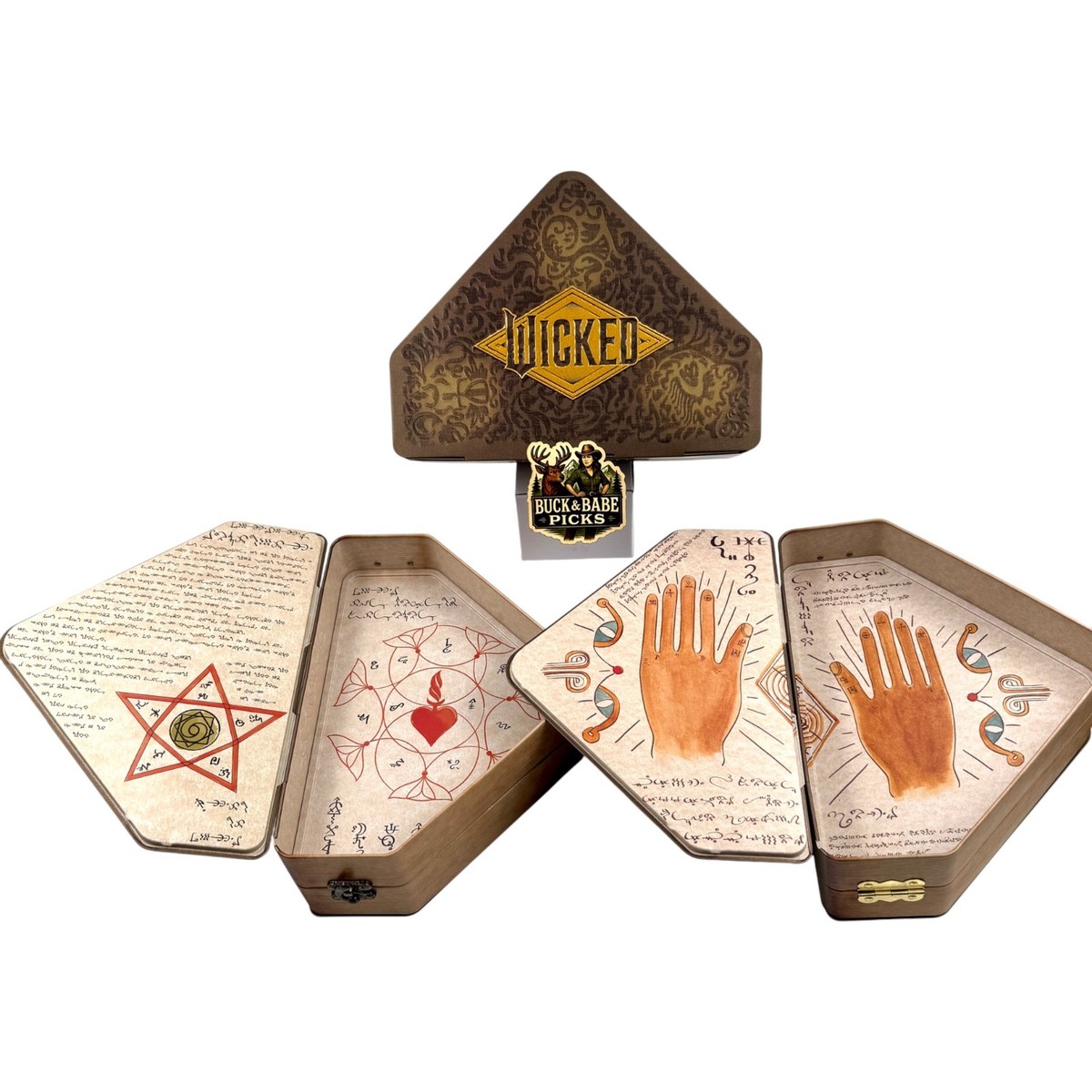 Wicked For Good Popcorn Tin/Bucket “The Grimmerie” Spell Book AMC