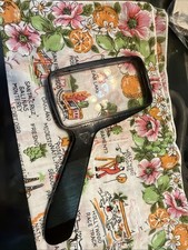 Large 1960's Vintage 3.825"x1.825" Lens Bausch Lomb Magnifying Glass Rectangle