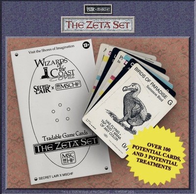 Magic The Gathering 6x Zeta Booster Secret Lair x MSCHF (Vorverkauf / Preorder)