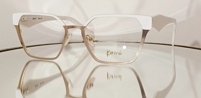 Originale KOKOXILI YD1106 C4 Eyeglasses GOLD/WHITE New Metal 53-18-142